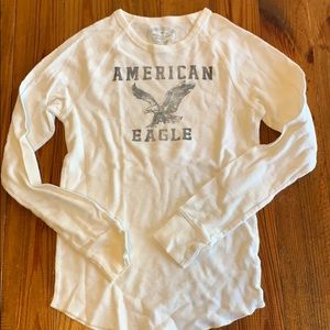 American Eagle thermal knit top